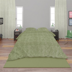 Dimcol Σετ Σεντόνια Μονά Βαμβακερά 160x240 Shadow 24 Lime Green
