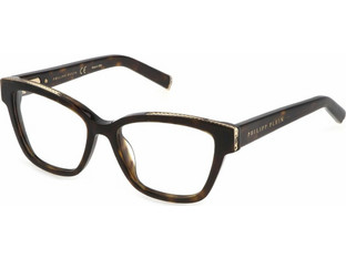 Philipp Plein VPP034S 0722 Ανδρικός Σκελετός Γυαλιών Οράσεως Κοκάλινος Καφέ