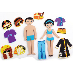 Edushape Magic Creations Fashion Set Σετ Παζλ Μπάνιου