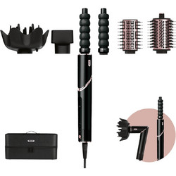 Shark FlexStyle 5-in-1 Ηλεκτρική Βούρτσα Μαλλιών Κεραμική για Ίσιωμα & Μπούκλες Περιστρεφόμενη με Αέρα 1650W HD446EU