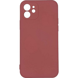 Sonique My Colors Silicone Back Cover Burgundy (iPhone 12 mini)