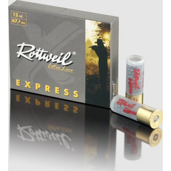Rottweil Φυσίγγια Δράμια 12Cal 67.5mm 27βολα 38gr 10τμχ