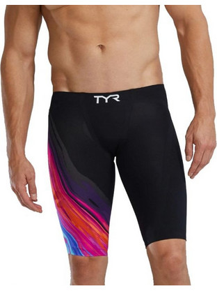 TYR Venzo(TM) Low Waist Jammer Αθλητικό Ανδρικό Μαγιό Μαύρο VZVLW6A-571