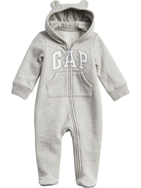 Gap Φόρμα Εξόδου Μακρυμάνικη Γκρι 333206000
