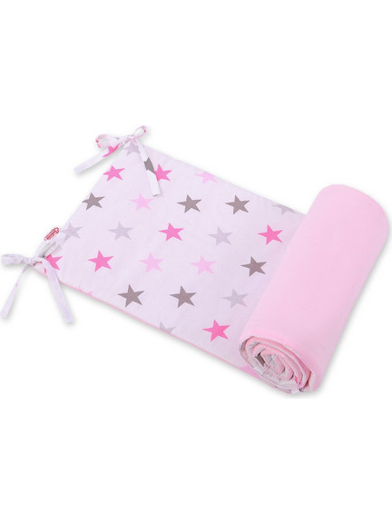 Bobono Stars Πάντα Κούνιας Ροζ 32x155cm