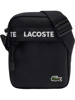 Lacoste Ανδρική Τσάντα Ώμου / Χιαστί Μαύρη 3NU4686NZ-N37