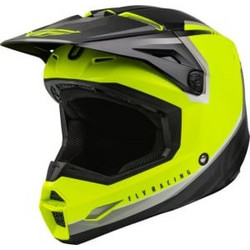 Fly Racing e73 Kinetic Grey Yellow Κράνος Μηχανής Motocross