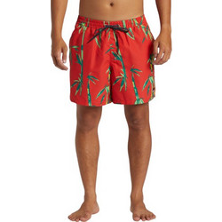 Quiksilver 16 Volley Ανδρικό Μαγιό Σορτς Floral Κόκκινο AQYJV03146