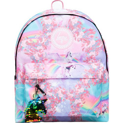 Hype Holographic Rainbow Crest YVLR-645 Σακίδιο Πλάτης 18lt Ροζ