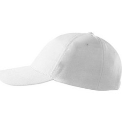 Malfini Καπέλο Jockey Υφασμάτινο Λευκό MLI-30700