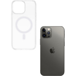 Sonique Magnetic Magcase Back Cover Transparent (iPhone 12 Pro Max)