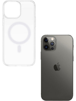 Sonique Magnetic Magcase Back Cover Transparent (iPhone 12 Pro Max)