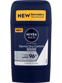 Nivea Derma Dry Control Ανδρικό Αποσμητικό Stick 96h 50ml