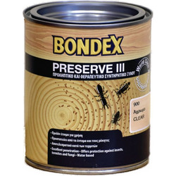 Bondex Preserve III Συντηρητικό Ξύλου 2.5lt