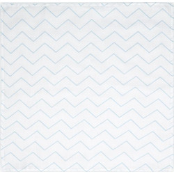 Lorelli Lines Πάνα Αγκαλιάς από Μουσελίνα Γαλάζια 80x80cm 10340091905