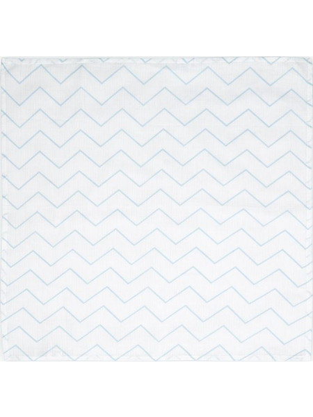 Lorelli Lines Πάνα Αγκαλιάς από Μουσελίνα Γαλάζια 80x80cm 10340091905