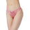 Minerva Γυναικείο Sexy String με Δαντέλα Ροζ 90-80973-866
