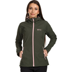 Kilpi Ravia Γυναικείο Μπουφάν Χειμωνιάτικο Softshell Μακρύ Χακί VL0109KI-DGN