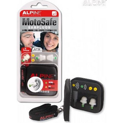 Alpine MotoSafe Ωτοασπίδες 2τμχ Λευκές