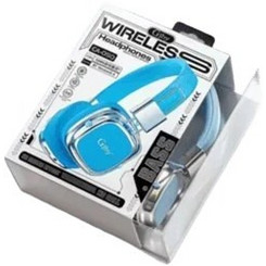 Gjby CA-050 Ασύρματα Bluetooth Ακουστικά Sports On Ear Μπλε