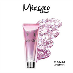 Mixcoco Glitter Amethyst Vi Beauty Gel 30gr