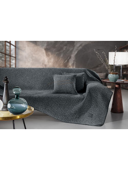 Guy Laroche Ριχτάρι Διθέσιου Καναπέ 170x250 Lama Anthracite