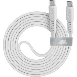 Rivacase Flat USB-C to USB-C 1.2m White PS6005WT12