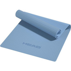Head Στρώμα Γυμναστικής Yoga / Pilates Γαλάζιο με Ιμάντα Μεταφοράς 183x80x0.7cm