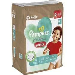 Pampers Harmonie Pants Πάνες Βρακάκι No6 15+kg 19τμχ