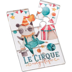Parisis Μπομπονιέρα Βάπτισης Puzzle Τσίρκο από Plexiglass