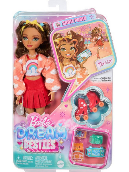 Mattel Barbie Dream Besties Roller Skate Teresa