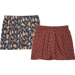 Minerva Ανδρικά Μποξεράκια Σετ 2Pack 96-23081-101