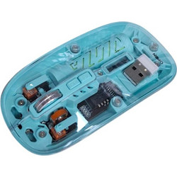 AOAS WB08 Ασύρματο Bluetooth Ποντίκι Turquoise