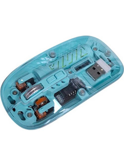 AOAS WB08 Ασύρματο Bluetooth Ποντίκι Turquoise