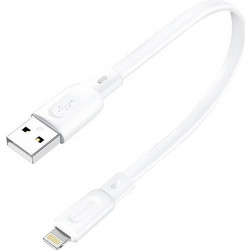 Foneng X107 Flat USB-A to Lightning Cable 0.25m White X107IPHONE