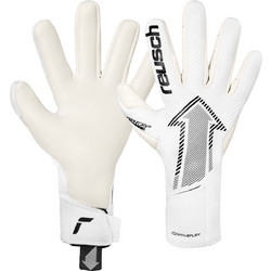 Reusch Fastgrip Gold X Γάντια Τερματοφύλακα Λευκά Μαύρα 5570901-1100
