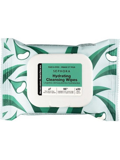 Sephora Aloe Μαντηλάκια Ντεμακιγιάζ 20τμχ