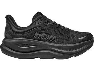 Hoka Bondi 9 Ανδρικά Αθλητικά Παπούτσια για Τρέξιμο Μαύρα 1162011-BBLC