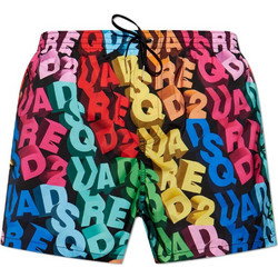 Dsquared2 Ανδρικό Μαγιό Σορτς με Σχέδια Πολύχρωμο D7B646100-998