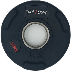 ProFit Σετ Δίσκοι Ολυμπιακού Τύπου Rubber Cover 2x1.25kg Φ50mm