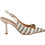 Elenross Γόβες Slingback με Λεπτό Ψηλό Τακούνι Εκρού GS09750W-BEI