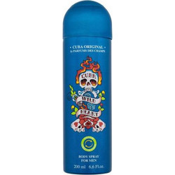 Cuba Wild Heart Ανδρικό Αποσμητικό Spray 24h 200ml