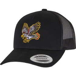 Mister Tee Eagle Ανδρικό Καπέλο Jockey με Δίχτυ Snapback Υφασμάτινο Μαύρο MT3541-00007