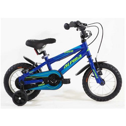 Alpina Gogo 2024 Παιδικό Ποδήλατο BMX 12" Μπλε Πράσινο