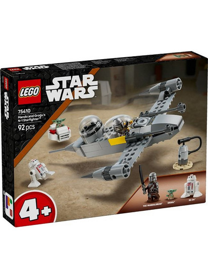 Lego Star Wars Mando and Grogu's N-1 Starfighter για 4+ Ετών 75410