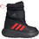Adidas Winterplay Παιδικά Μποτάκια Χιονιού Μαύρα Κόκκινα Αδιάβροχα με Σκρατς & Γούνα IF1715