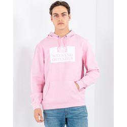 Weekend Offender Ανδρικό Φούτερ με Κουκούλα & Τσέπες Ροζ HDAW21-08