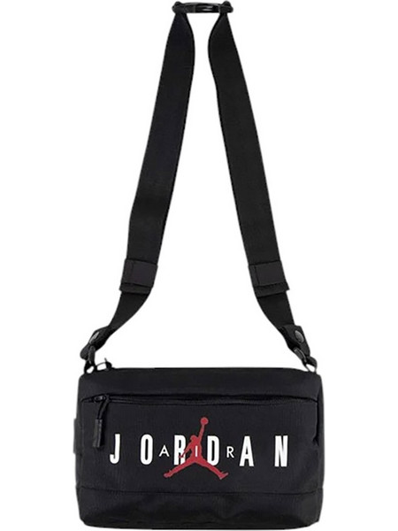 Jordan Ανδρική Τσάντα Ώμου / Χιαστί Μαύρη SM9031-001