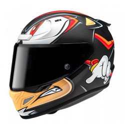 HJC RPHA 12 Shadow The Hedgehog MC1SF Black Red Orange Κράνος Μηχανής Full Face 1300gr