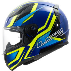 LS2 FF353 Rapid II Flitz Gloss Blue Yellow Κράνος Μηχανής Full Face 1300gr